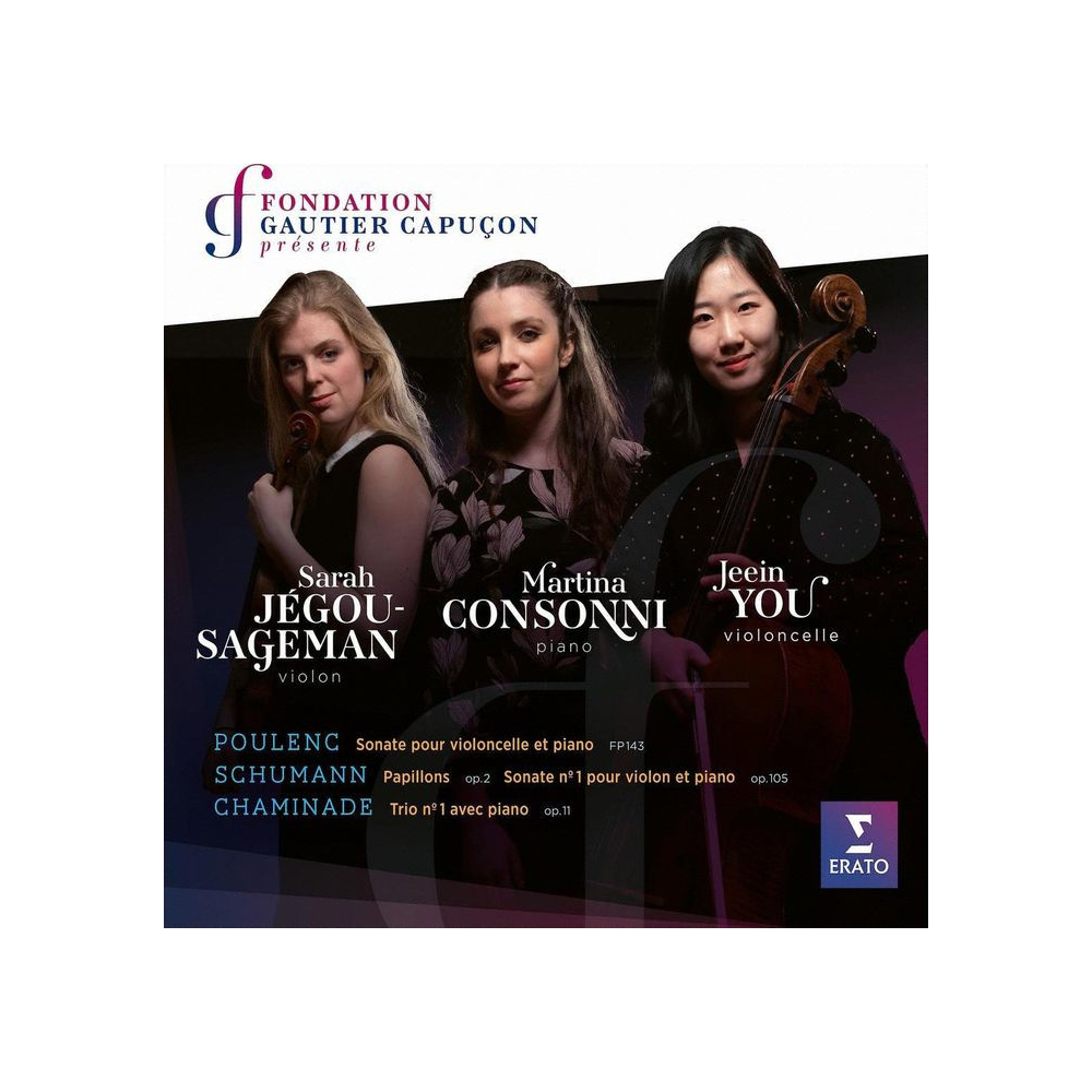 CHAMINADE - Jégou-Sageman - Trio avec piano n°1 op.11